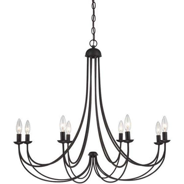 Quoizel MRN5008IB Mirren 8 Light Chandelier in Imperial Bronze - Crescent Harbor