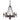 Quoizel NBE5005RK Noble 5 Light Chandelier in Rustic Black - Crescent Harbor