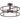 Quoizel NHR1718 New Harbor 4 Light Semi-Flush Mount - Crescent Harbor