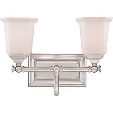 Quoizel NL8602 Nicholas 2 Light Bath Light - Crescent Harbor