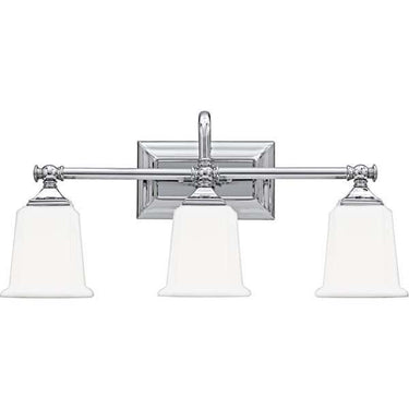 Quoizel NL8603 Nicholas 3 Light Bath Light - Crescent Harbor
