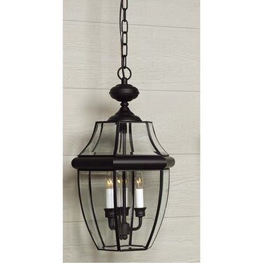 Quoizel NY1179 Newbury 3 Light Outdoor Lantern - Crescent Harbor
