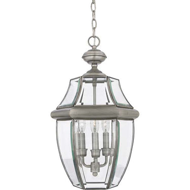 Quoizel NY1179 Newbury 3 Light Outdoor Lantern - Crescent Harbor