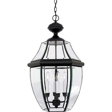 Quoizel NY1180 Newbury 4 Light Outdoor Lantern - Crescent Harbor
