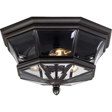 Quoizel NY1794 Newbury 3 Light Outdoor Lantern - Crescent Harbor