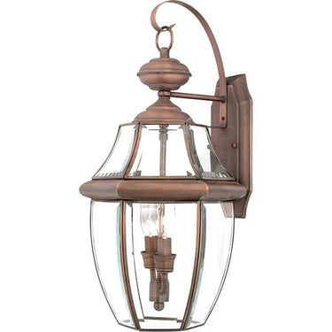 Quoizel NY8317 Newbury 2 Light Outdoor Lantern - Crescent Harbor