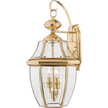 Quoizel NY8317 Newbury 2 Light Outdoor Lantern - Crescent Harbor