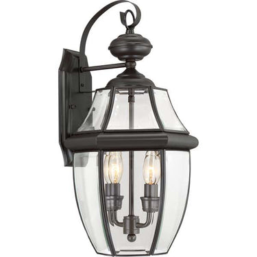 Quoizel NY8317 Newbury 2 Light Outdoor Lantern - Crescent Harbor