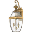 Quoizel NY8317 Newbury 2 Light Outdoor Lantern - Crescent Harbor