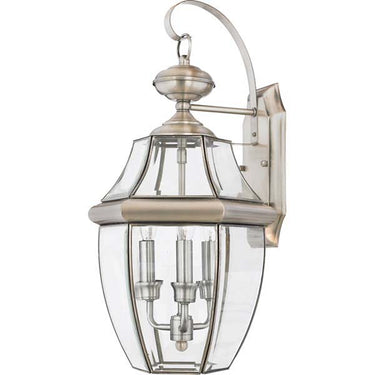 Quoizel NY8318 Newbury 3 Light Outdoor Lantern - Crescent Harbor