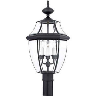 Quoizel NY9043 Newbury 3 Light Outdoor Lantern - Crescent Harbor