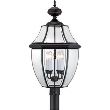 Quoizel NY9045 Newbury 4 Light Outdoor Lantern - Crescent Harbor