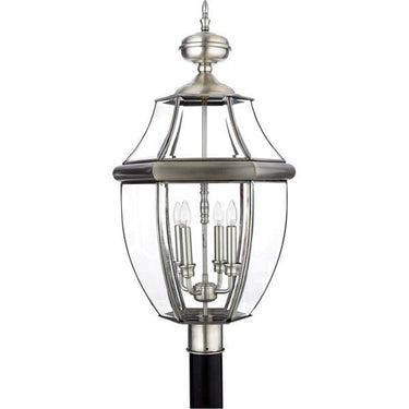 Quoizel NY9045 Newbury 4 Light Outdoor Lantern - Crescent Harbor
