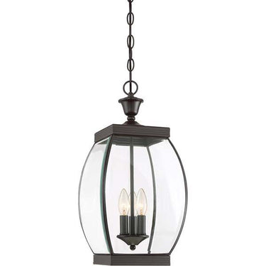 Quoizel OAS1909Z Oasis 3 Light Outdoor Lantern in Medici Bronze - Crescent Harbor