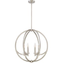 Quoizel ON2824BN Orion 6 Light Pendant in Brushed Nickel - Crescent Harbor