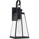 Quoizel PAX8407MBK Paxton 1 Light Outdoor Lantern in Matte Black - Crescent Harbor