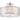Quoizel PCAE1715C Abode 3 Light Semi-Flush Mount in Polished Chrome - Crescent Harbor