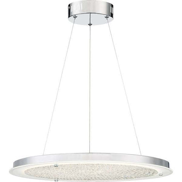 Quoizel PCBZ2820C Blaze Pendant in Polished Chrome - Crescent Harbor