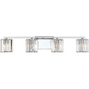 Quoizel PCDV8604C Divine 4 Light Bath Light in Polished Chrome - Crescent Harbor