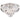 Quoizel PCGN1616C Glisten 5 Light Flush Mount in Polished Chrome - Crescent Harbor