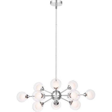 Quoizel PCSB5012C Spellbound 12 Light Chandelier in Polished Chrome - Crescent Harbor