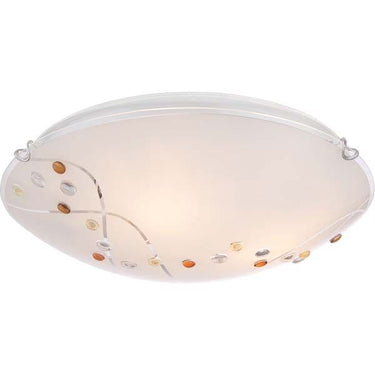 Quoizel PCSL1616C Stellar 3 Light Flush Mount in Polished Chrome - Crescent Harbor