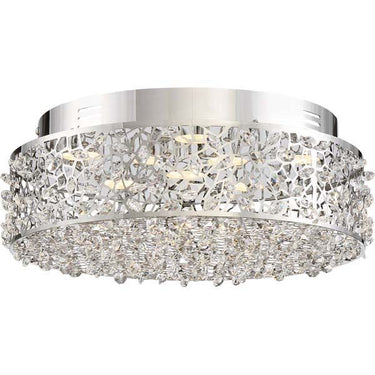 Quoizel PCST1614C Starlet Flush Mount in Polished Chrome - Crescent Harbor