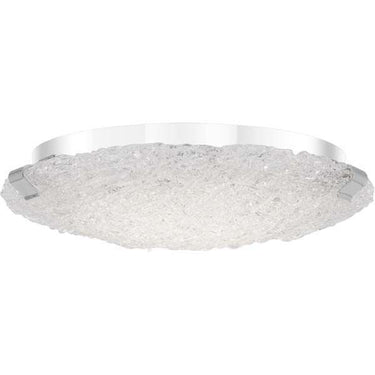 Quoizel PCWR1615C Winter Flush Mount in Polished Chrome - Crescent Harbor