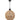 Quoizel QF4034PN Casablanca 3 Light Pendant in Palladian Bronze - Crescent Harbor