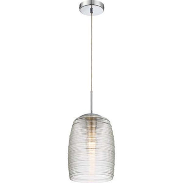 Quoizel QPP2784C Rebound 1 Light Mini Pendant in Polished Chrome - Crescent Harbor