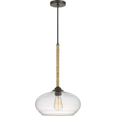 Quoizel QPP4033TK Merino 1 Light Mini Pendant in Tarnished Bronze - Crescent Harbor