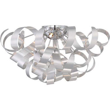 Quoizel RBN1622MN Ribbons 5 Light Flush Mount in Millenia - Crescent Harbor