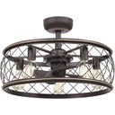 Quoizel RDY3122 Dury 5 Light Fandelier - Crescent Harbor
