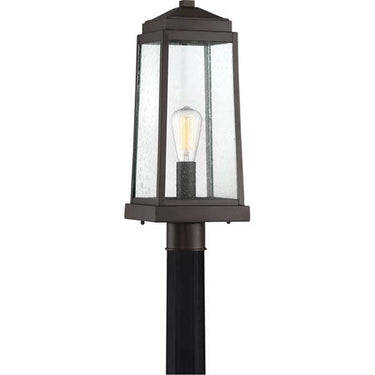 Quoizel RNL9008WT Ravenel 1 Light Outdoor Lantern in Western Bronze - Crescent Harbor