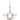 Quoizel SER5006IF Serenity 6 Light Chandelier in Italian Fresco - Crescent Harbor