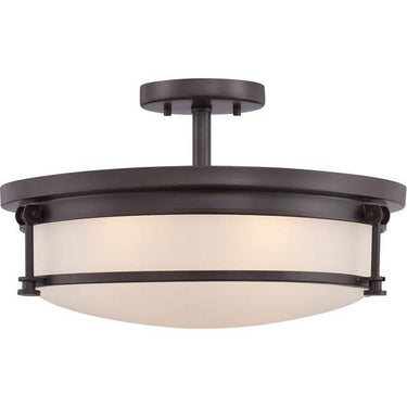 Quoizel SLR1716 Sailor 4 Light Semi-Flush Mount - Crescent Harbor