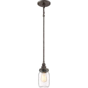 Quoizel SQR1504 Squire 1 Light Mini Pendant - Crescent Harbor