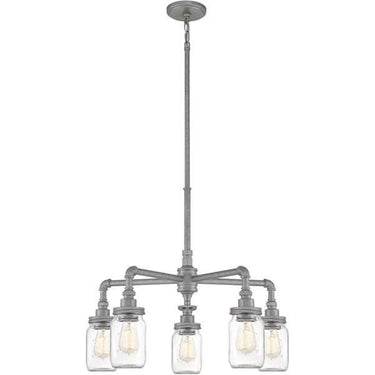 Quoizel SQR5005 Squire 5 Light Chandelier - Crescent Harbor