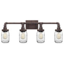 Quoizel SQR8604 Squire 4 Light Bath Light - Crescent Harbor