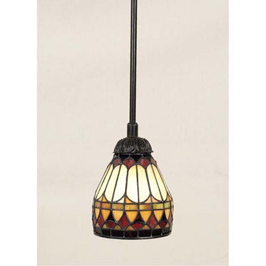 Quoizel TF1541VB West End 1 Light Mini Pendant in Vintage Bronze - Crescent Harbor