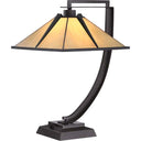 Quoizel TF1791TWT Pomeroy 1 Light Table Lamp in Western Bronze - Crescent Harbor