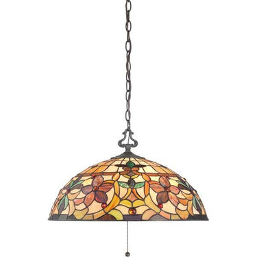 Quoizel TF878CVB Kami 3 Light Pendant in Vintage Bronze - Crescent Harbor