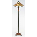 Quoizel TF9404M Grove Park 2 Light Floor Lamp in Multi - Crescent Harbor