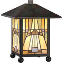 Quoizel TFIK6111VA Inglenook 1 Light Table Lamp in Valiant Bronze - Crescent Harbor