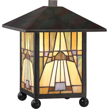 Quoizel TFIK6111VA Inglenook 1 Light Table Lamp in Valiant Bronze - Crescent Harbor