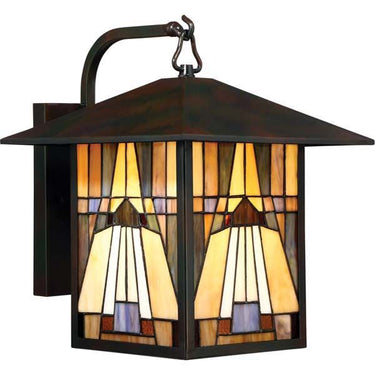 Quoizel TFIK8411VA Inglenook 1 Light Outdoor Lantern in Valiant Bronze - Crescent Harbor