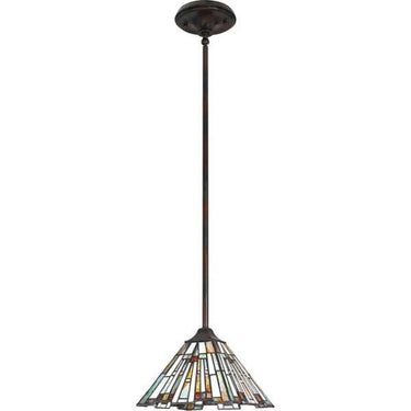 Quoizel TFMK1508VA Maybeck 1 Light Mini Pendant in Valiant Bronze - Crescent Harbor