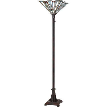 Quoizel TFMK9471VA Maybeck 1 Light Floor Lamp in Valiant Bronze - Crescent Harbor