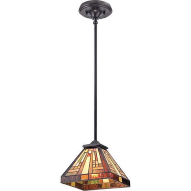 Quoizel TFST1508VB Stephen 1 Light Mini Pendant in Vintage Bronze - Crescent Harbor