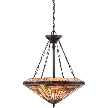 Quoizel TFST2822VB Stephen 4 Light Pendant in Vintage Bronze - Crescent Harbor